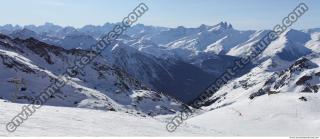 Photo Textures of Background Snowy Mountains